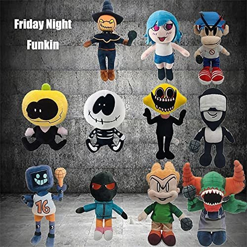 Muñeco De Peluche - 9.8in Friday Night Funkin Peluches, Fnf | Envío Gratis