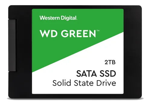 Ssd Disco Sólido Interno Western Digital Wd Green 2tb Verde Menor preço em Ssd Disco Sólido Interno Western Digital Wd Green 2tb Verde