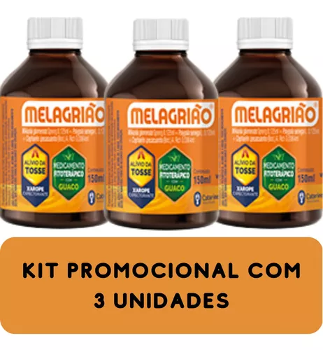 Xarope Expectorante Melagrião com 150ml com o melhor preço