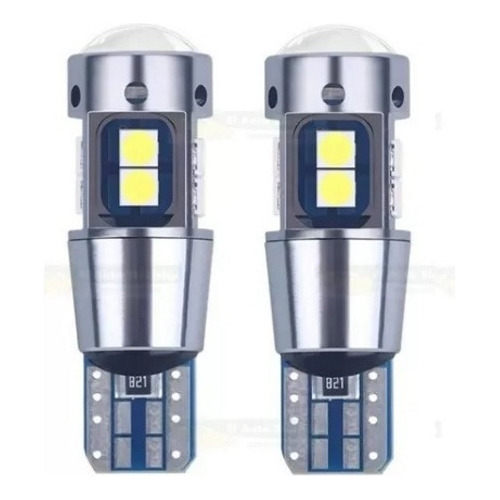 Par Focos Pellisco T10 Proyector 19 Led 3030 Smd Canbus