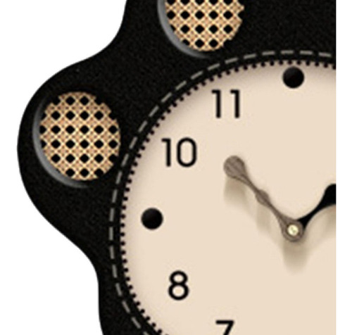 Reloj De Pared Colgante, Decoración Del Hogar, Adorno Negro