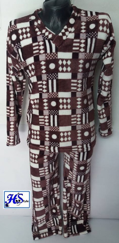 Pijama Para Hombre Piel De Conejo Térmica ( Hstyle )