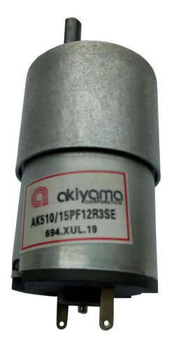 Motor Dc Akiyama Com Redução 12v 3rpm 15kgf Ak510/15pf12r3se