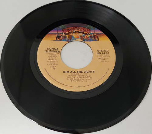 Donna Summer - Dim All The Lights Import Usa Single  7