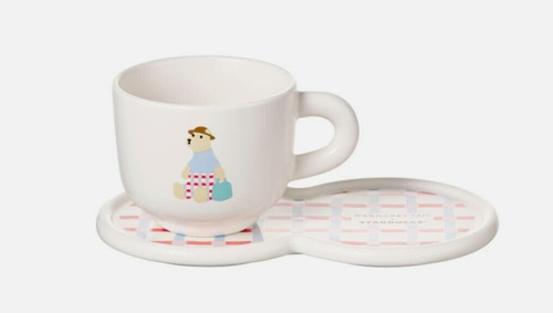 Taza Y Plato Warmgrey Tail X Starbucks