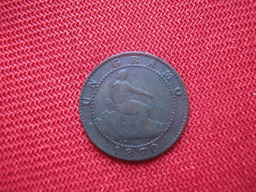 España 1 Céntimo 1870 (Usado)