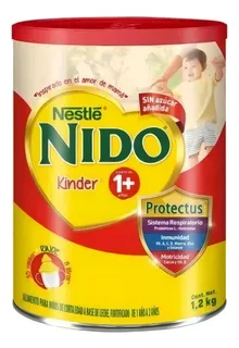 Leche En Polvo Nido Kinder 1+ A Partir De 1 Año Sabor Natural