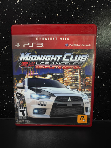 Jogo Midnight Club Los Angeles De Ps3 (Usado)