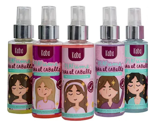 Kaba Perfumes Capilares De 120ml