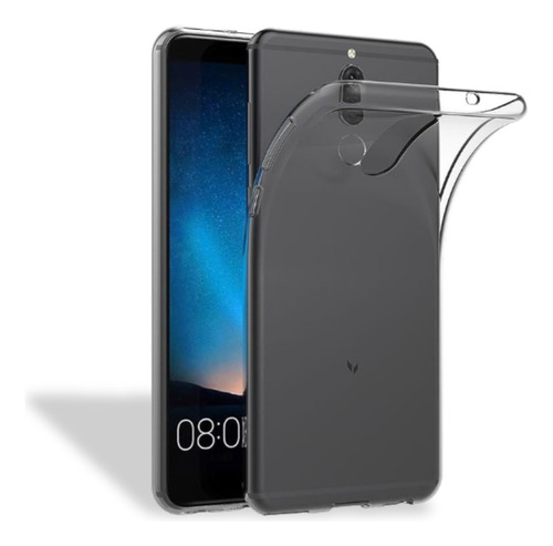 Funda Para Huawei Mate 10 Lite Transparente Flexible Premium Transparente Lisa