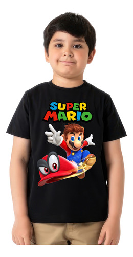 Remeras Camisetas Mario Bros Y Luigi 3 Interesantes Diseños