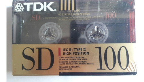 Tdk Cassettes Sd100 Sellado