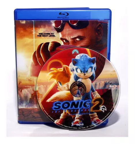 Blu-Ray - Sonic 2: O Filme (Com Luva)