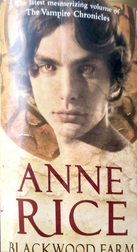 Livro Blackwood Farm De Vampire Chronicles Anne Rice B1845