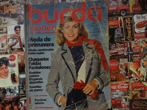 Burda Moden 1980 Con Moldes