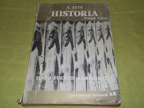 Historia Primer Curso - A. Zeta - Az