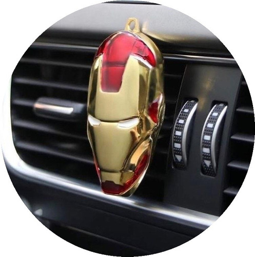 Aromatizador De Auto Iron Man Automóvil Avengers Marvel