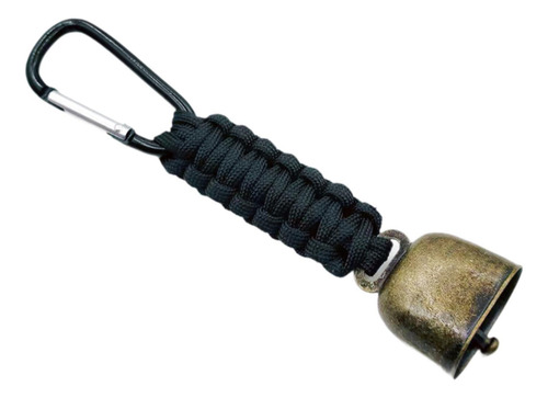 Campana De Oso Protectora De Metal Colgante, Negro