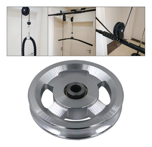 Reemplazo Universal Del Cojinete De La Rueda De 95 Mm Plata