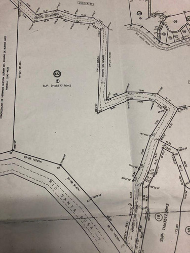 Imagen 3 de 4 de Terreno De 9.5 Ha. Con Costa De Río Zona Villa General Belgrano - Córdoba -