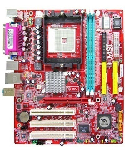 Mainboard 754 Msi K8mm3-v Athlon/sempron Ide/sata