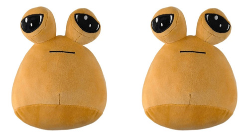 2piezas Peluche Pou Juego Mascota Virtual Para Niños Nuevo