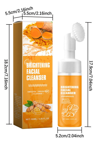 L Turmeric Cleanser Limpiador Hidratante Facial Clean 8002