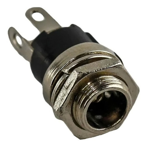 Conector Jack Hembra Chasis - Metal 5.5x2.1mm X 2 Unidades