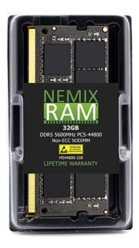 Nemix Ram 32gb (1x32gb) Ddrmhz Pcnon-ecc 262-pin 1.1v Sodimm