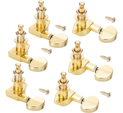 Gusnilo Clavijas Afinador De Guitarra 1set 3l3r Grover-es...