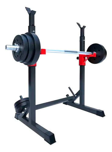 Atril Rack Squat Sentadillas Ajustable Para Barra