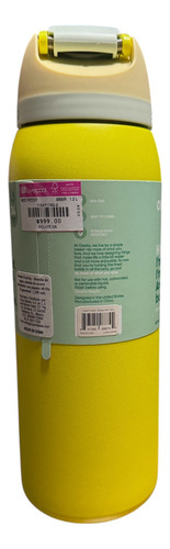 Botella Termica Owala Freesip Acero Inoxidable 40oz 1.2 Lt Verde Lima