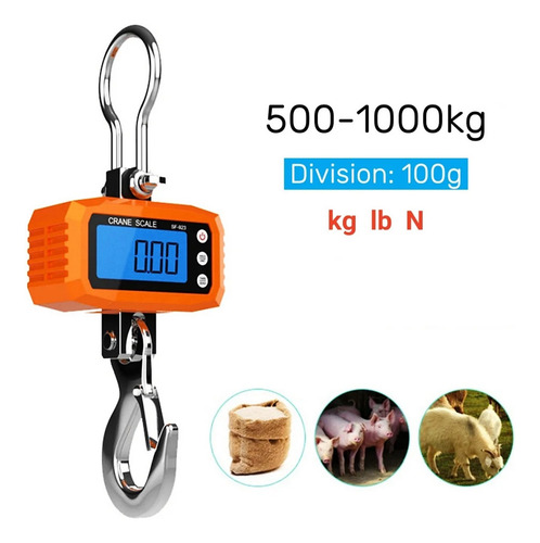 Báscula De Grúa Electrónica Portátil, Báscula Colgante De