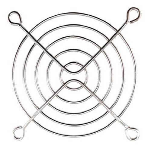 Imagen 1 de 4 de Rejilla Reja Metalica Bosser Para Cooler De 3 PuLG 80x80mm