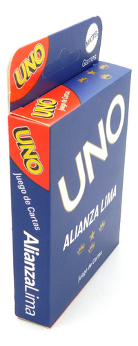 Juego De Cartas Uno Alianza Lima - Juego De Mesa