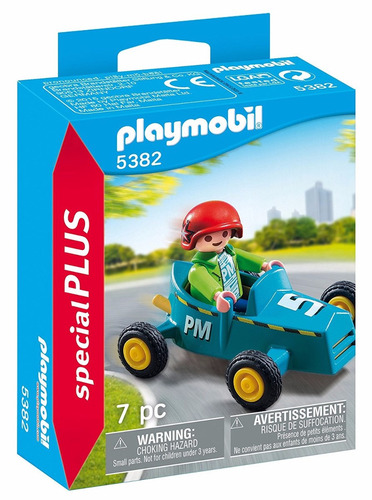 Playmobil Niño Con Karting 5382 Special Plus Figura Educando