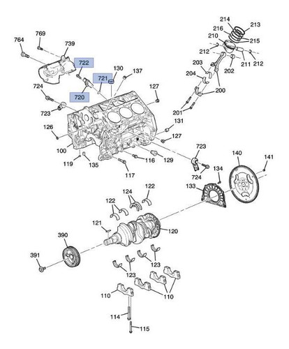 Sensor Cigueñal (ckp) Cadillac Ats V6 3.6l 2013 Gm Parts