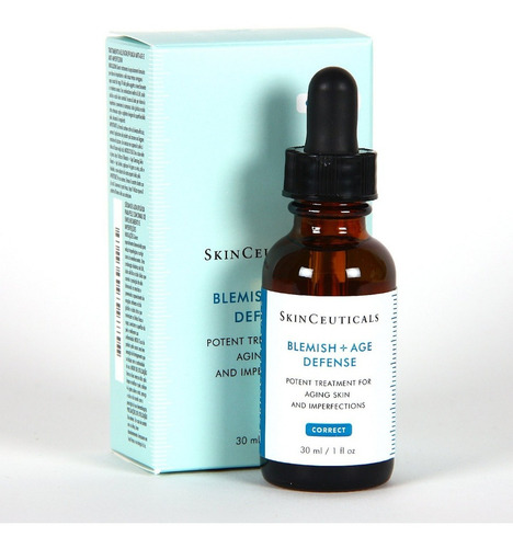 Sérum Blemish y Age Defense SkinCeuticals día noche para piel grasa mixta de 30mL