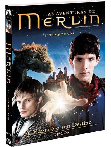 Dvd As Aventuras De Merlin 1ª Temporada 4 Discos