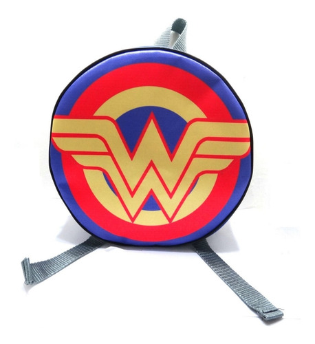 Bolso Morral Advengers Wonder Woman Dc Escolar 30cm End Game
