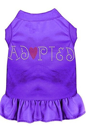 Mirage Pet Products *******xpr Adoptado Vestido Del Rhinesto