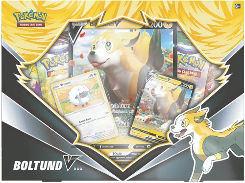 Pokemon Cards Boltund Boltund V Box Nuevo En Caja 