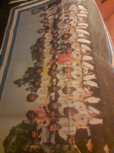 Poster Original Argentina Campeon 1986 (Usado)