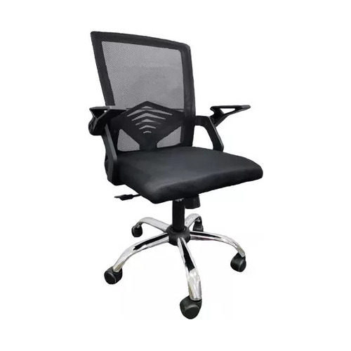 Silla De Escritorio Lumax Ezri Mesh Negra Con Tapizado (Usado)