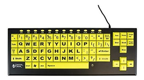 Ablenet Teclado De Impresión Grande - Cct Qu2qw