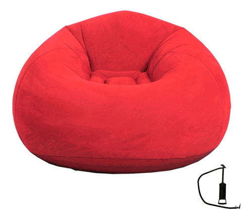 Sillon Inflable Puff Asiento Grande Niños Adultos Comodo