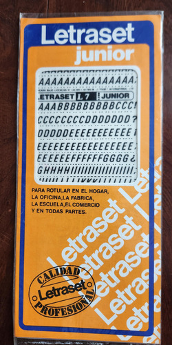 Letraset Junior L7 L8 L9 L10 L11 L12 L15