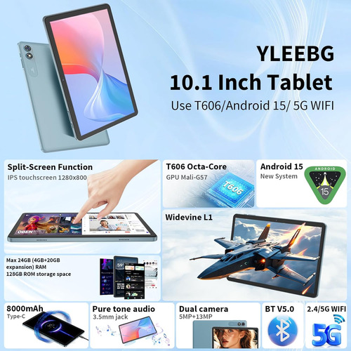 Tablet Android Com Teclado,tablet Android 15 De 10 Polega...