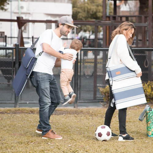 Reposera Plegable Chilly Diseño Gris