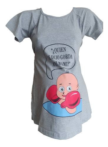 Blusa Maternidad Estampada Y Pescador Maternal (sorpresa)